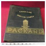 Vintage Packard Employee Binder