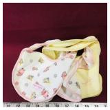 Lot Of 2 Gagou Tagou Infant Bibs