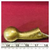 Vintage Brass Oxen Horn Cover (5" Long)