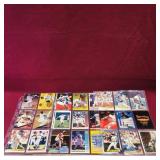 3 Pages Of Assorted MLB Baseball Cards