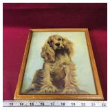 Framed Vintage Art Print (10 3/4" x 9")