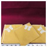 Vintage Embroidered Napkins Set (Unused)