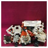 Large Lot Of Robotix Building Set Parts