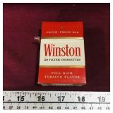 Vintage Pack Of Winston Cigarettes (Sealed)