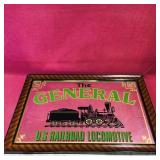 "The General" US Locomotive Wall Mirror