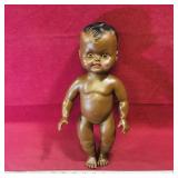 Vintage Rubber Baby Doll (14" Tall)