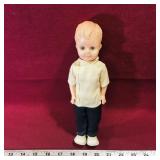 Vintage Plastic Doll (10" Tall)