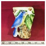 Vintage Porcelain Wall Mount Flower Holder