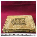 Vintage Tucketts Cigar Box