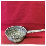 Vintage Enamelled Cooking Pot