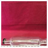 Vintage Glass Rolling Pin (13 3/4" Long)