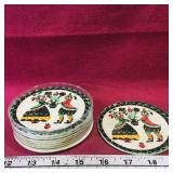 Vintage Handmade Coasters Set