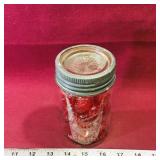 Canadian Jewel Mason Jar Filled With Glass Hearts