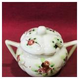 Vintage Covered Sugar Dish (3" Tall)