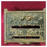 Antique Tuckers Alarm Till Lock