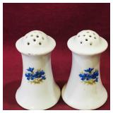 Pair Of Vintage Ceramic Salt & Pepper Shakers