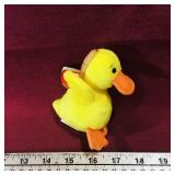 Ty Beanie Baby "Quakers" Doll / Ornament