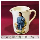 Lord Nelson Pottery "Blue Boy" Pitcher (4" Tall)