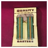 Vintage Quality Carters Suspender Straps (Unused)