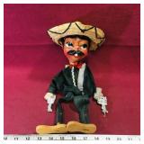 Vintage Wooden Marionette (Missing String)