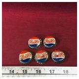 Lot Of 5 Vintage Pepsi-Cola Bottle Caps
