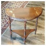 Vintage Wooden Hall Table