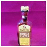 Vintage Watkins Mapelex Flavor Bottle