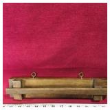 Antique Wooden Wall Mount Cloth Rack