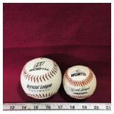 Lot Of 2 Vintage Baseballs