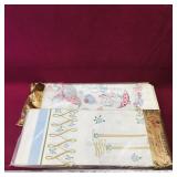 Lot Of 2 Vintage Table Covers