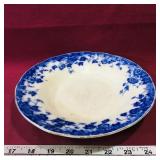 Vintage Semi-Porcelain "Blue Willow" Plate (9")