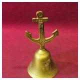 Vintage Brass Nautical Bell (4 1/2" Tall)