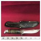 Vintage Schrade-Walden Knife & Sheath