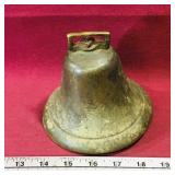 Antique Brass Bell (5" x 5")