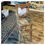 Antique Wooden High Chair
