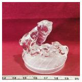 Cats Glass Figurine / Statue