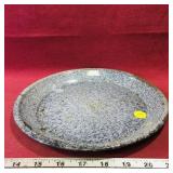 Vintage Enamelled Plate (10")