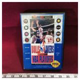 1992 Bulls Vs. Lakers Sega Genesis Game & Case