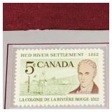1962 Red River Settlement Stamp