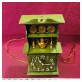 Spartus Co. Plastic Mantle Shelf Clock (Vintage)