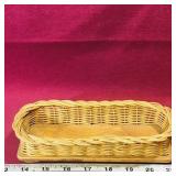 Decorative Holder Basket (2" x 8 1/4" x 3 1/2")