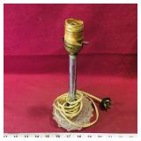 Glass Base Desk Lamp (Vintage) (10 1/2" Tall)