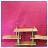 Wooden Wall Mount Spice Rack (Vintage)