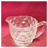 Small Glass Creamer (Vintage)