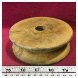 Wooden Pulley Block (Antique) (2" x 5 1/2")