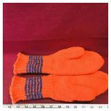 Pair Of Wool Mittens (Vintage) (Adult Size)