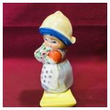 Wall Mount Porcelain Decoration (5 1/2" Tall)