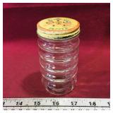 Glass Jar Pepper Shaker (Vintage)