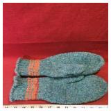 Pair Of Wool Mittens (Vintage) (Adult Size)