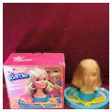 1976 Barbie Fashion Face Playset & Box